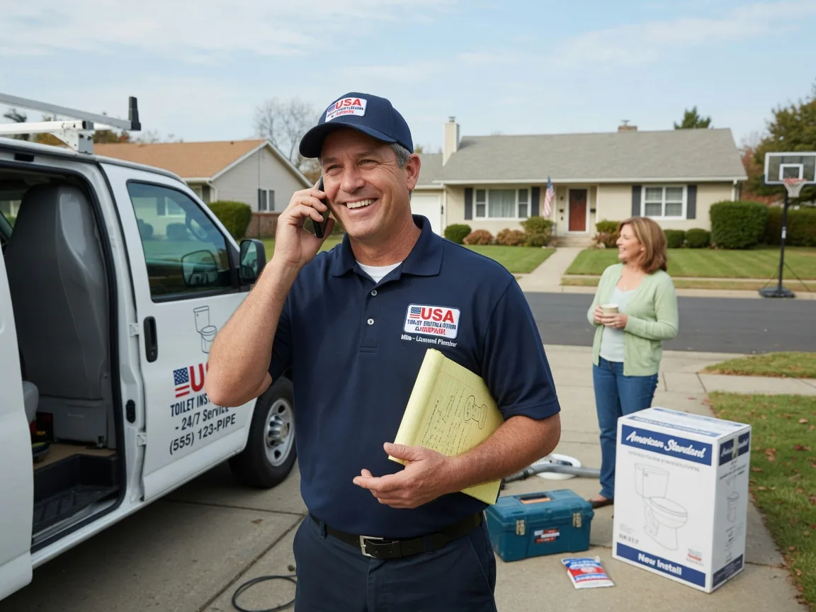 Toilet Installation Drakesville, IA FAQs